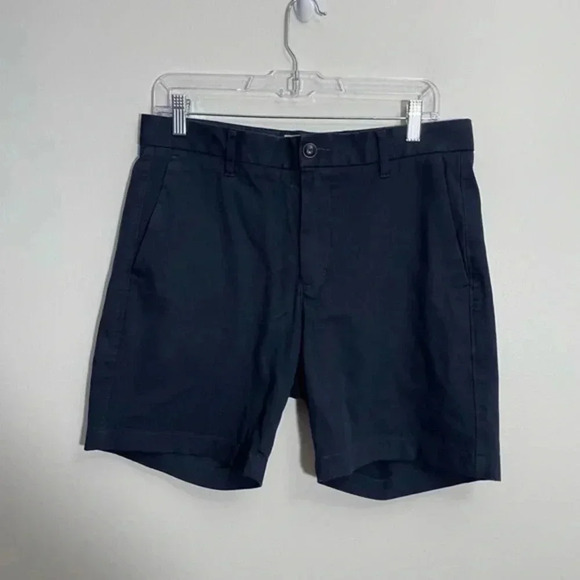 Everlane mens navy chino shorts 32 - Picture 3 of 10